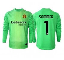 Inter Milan Yann Sommer #1 Bramkarskie Koszulka Trzecia 2025-26 Długi Rękaw
